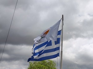 flaga Grecji i Cypru.