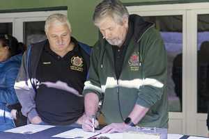 Uczestnicy podczas ogłoszenia wyników.